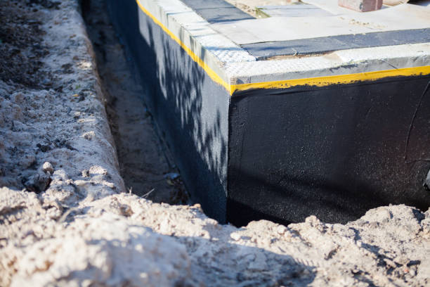 Professional Crawl Space Encapsulation technician working in Marengo, IL